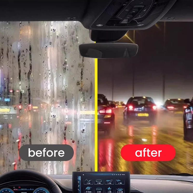 BowLift | Effective cleaning of oil film on car glass