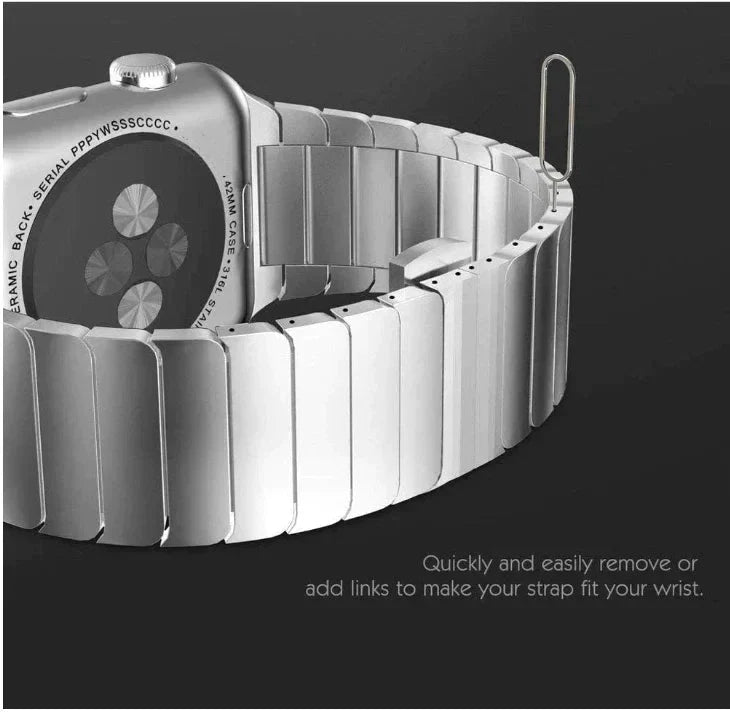 BowLift | GS Business Modification stainless steel band for Apple Watch
