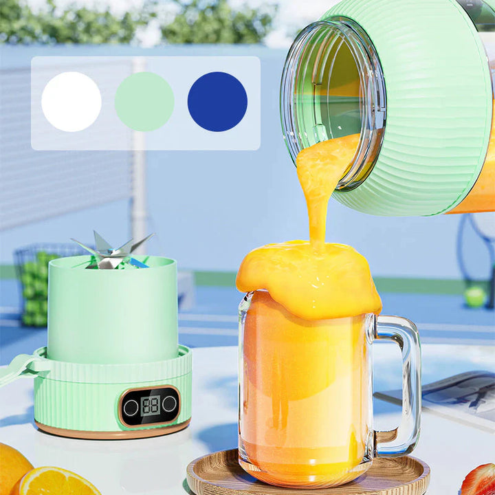 BowLift | Portable multifunctional blender with double lid and USB charging function – for smoothies and storage containers