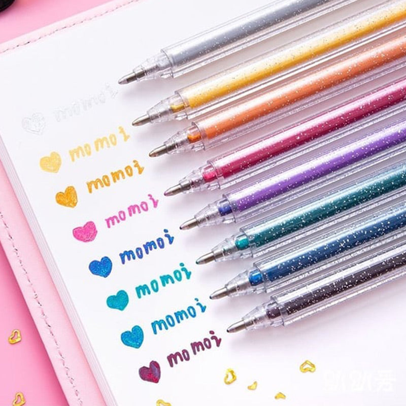BowLift | Glitter gel pen set