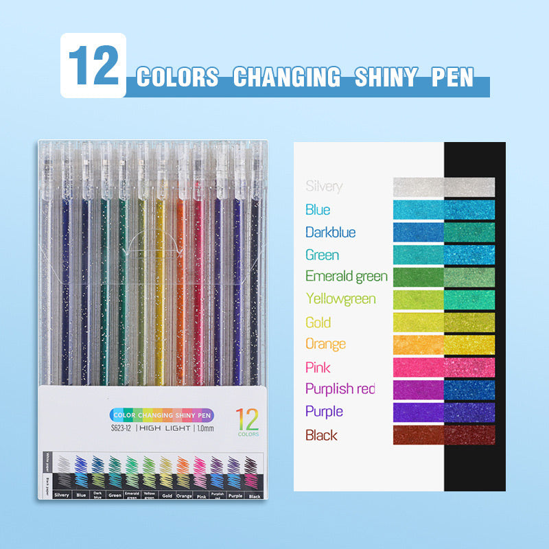 BowLift | Glitter gel pen set