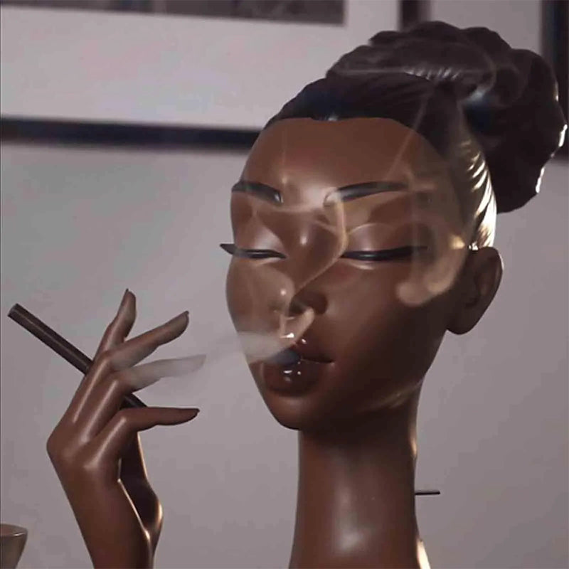BowLift | Unique Head-Shaped Incense Burner
