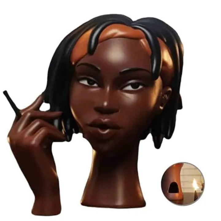 BowLift | Unique Head-Shaped Incense Burner