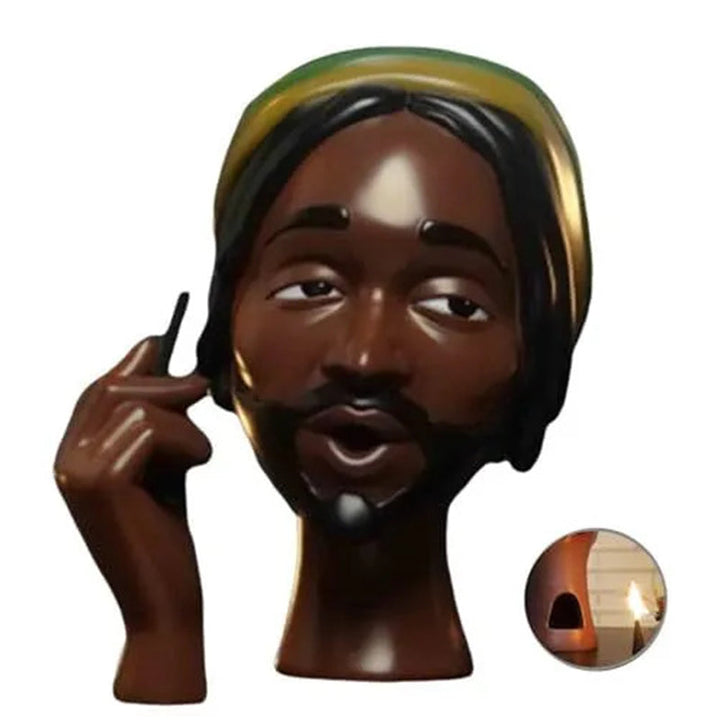 BowLift | Unique Head-Shaped Incense Burner