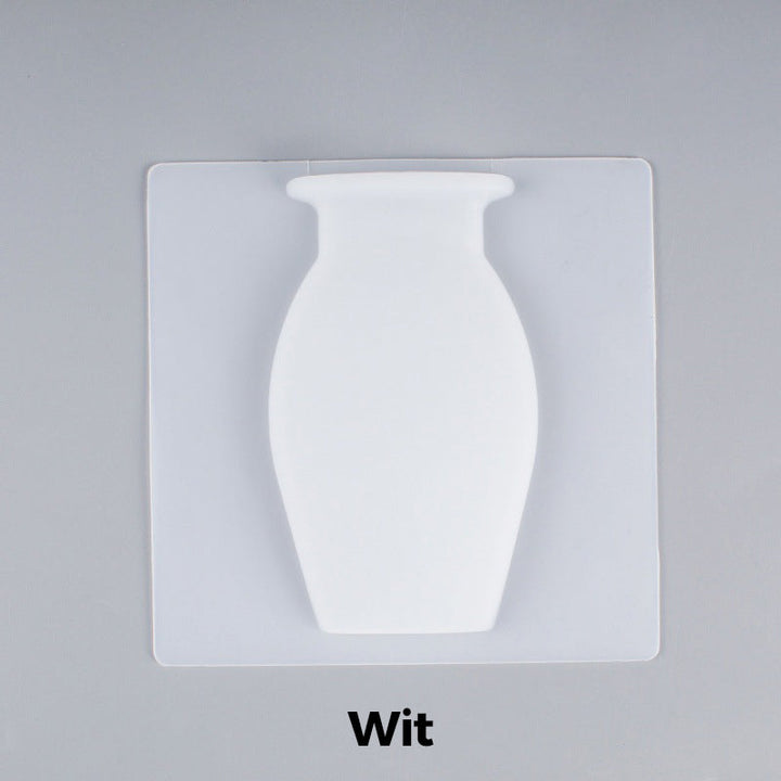 BowLift | Removable, non-punched silicone vase decoration for wall mounting