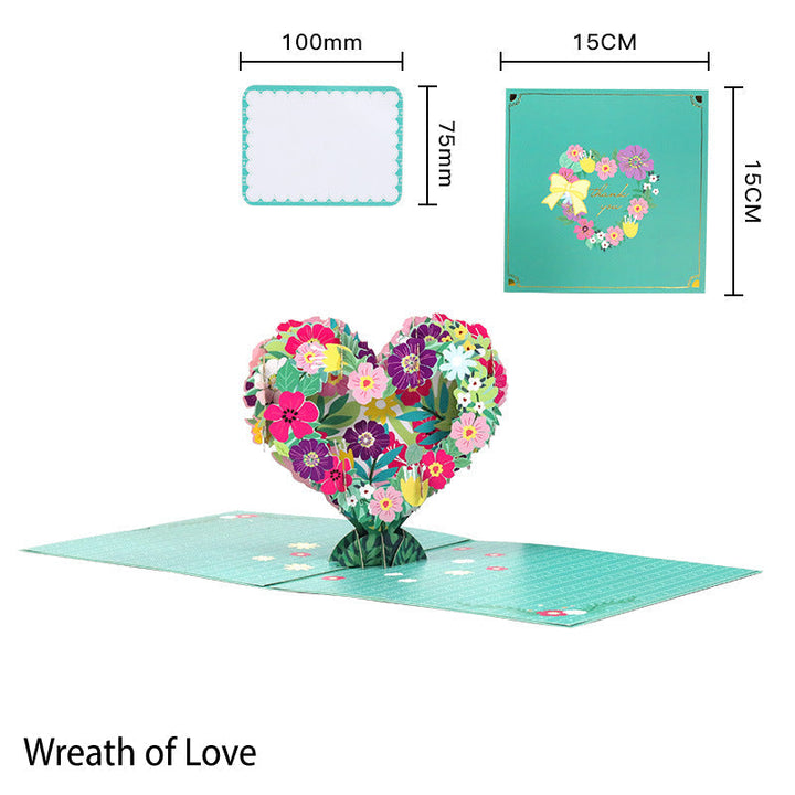 BowLift | Creative 3D paper cut-out card with popup greeting card