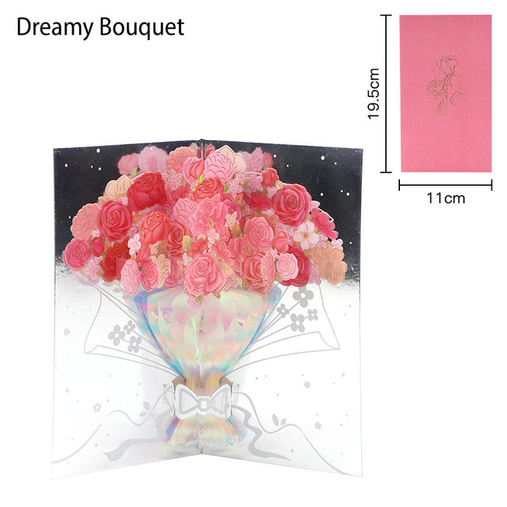 BowLift | Creative 3D paper cut-out card with popup greeting card