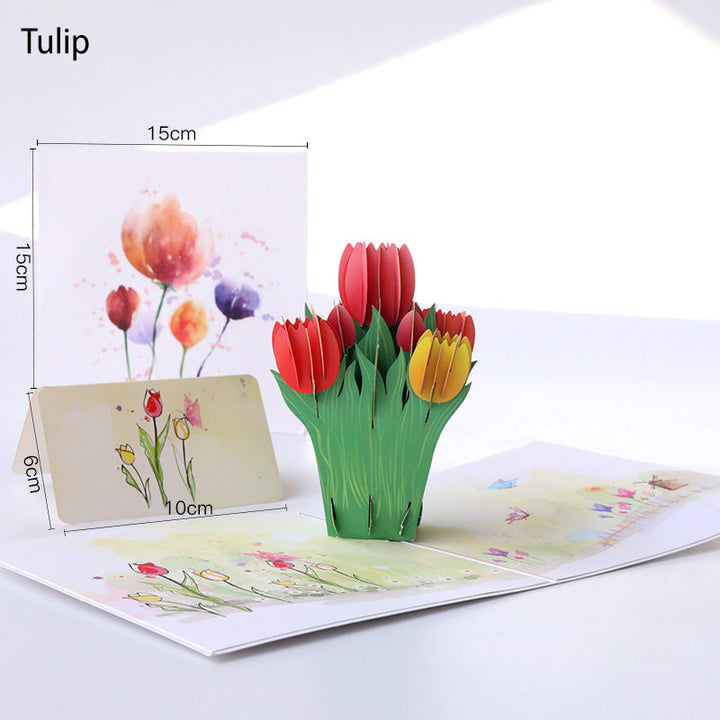 BowLift | Creative 3D paper cut-out card with popup greeting card