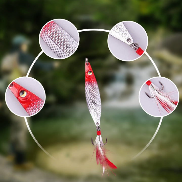 BowLift | Realistic 3D floating fishing lure set with 3 hooks