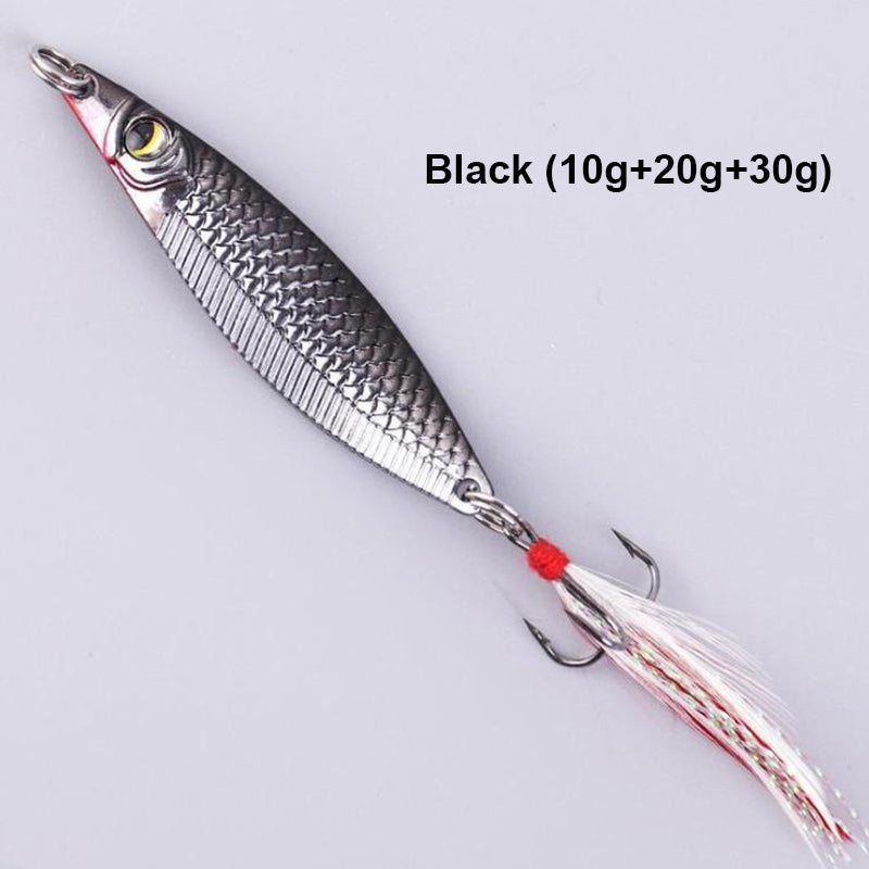 BowLift | Realistic 3D floating fishing lure set with 3 hooks