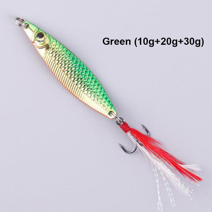 BowLift | Realistic 3D floating fishing lure set with 3 hooks