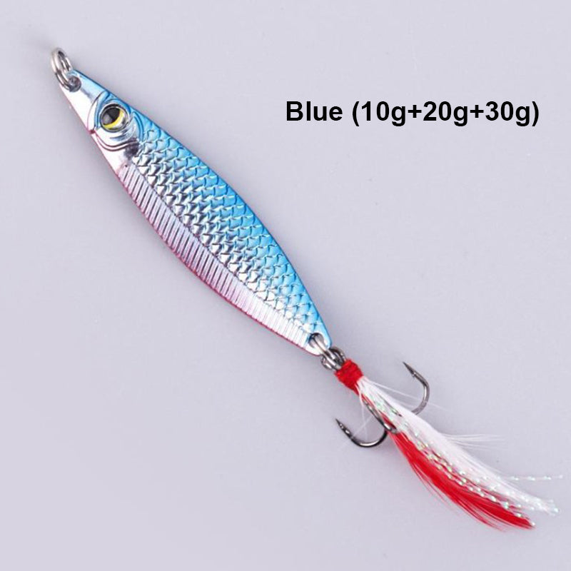 BowLift | Realistic 3D floating fishing lure set with 3 hooks