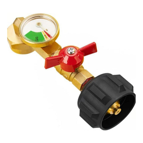 BowLift | Adapter for propane filling with angle and gauge