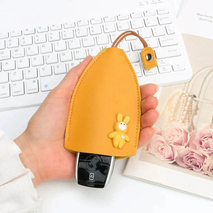 BowLift | Creative retractable, cute car keychain case with large capacity