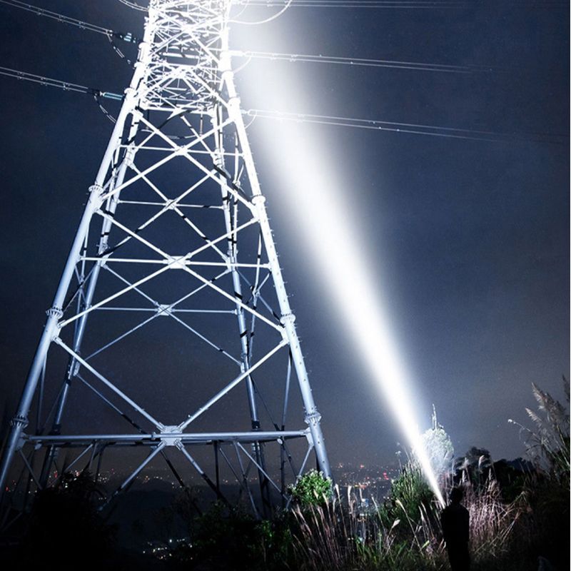 BowLift | Super Bright Double Head Spotlight portable flashlight