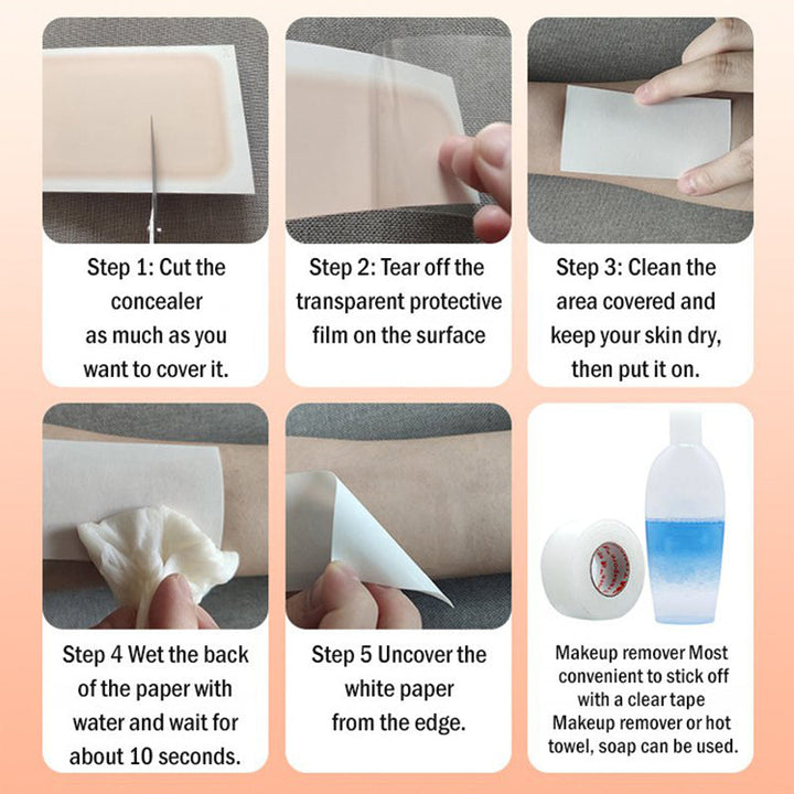 New Products Ultra-Thin Tattoo and Scar Concealer Patch Bowlift