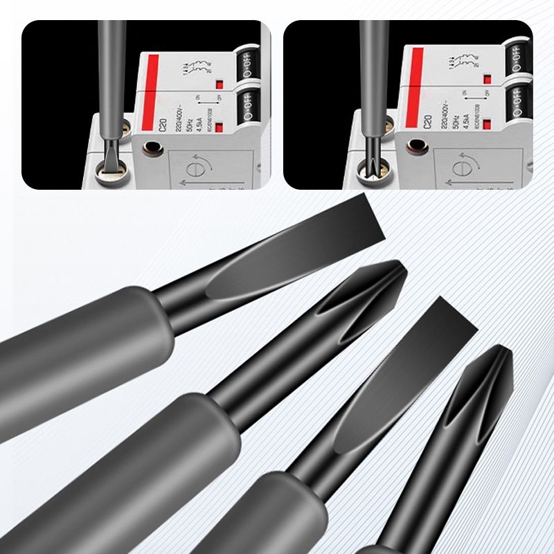 BowLift | 2-in-1 strong magnetic screwdriver with high torque Electricity detector