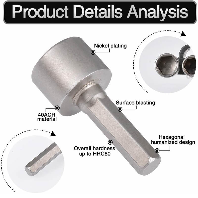 BowLift | Power-driven socket wrench 14-piece set
