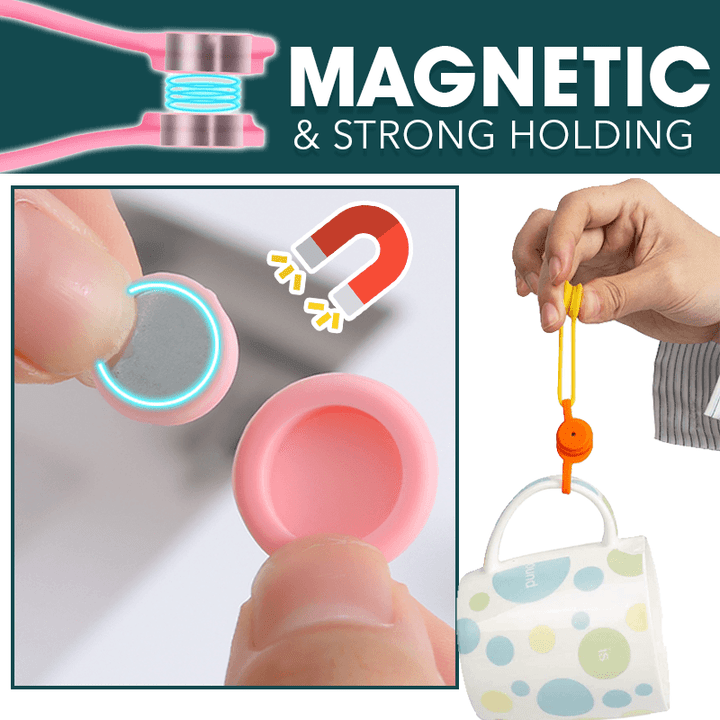 BowLift | Magnetic cable ties with snap lock