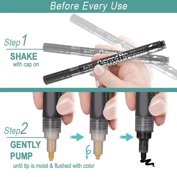 BowLift | Highly pigmented acrylic paint pens