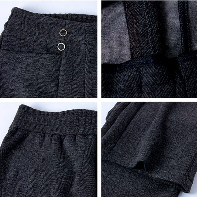 BowLift | Thickened, informal, straight pants for women
