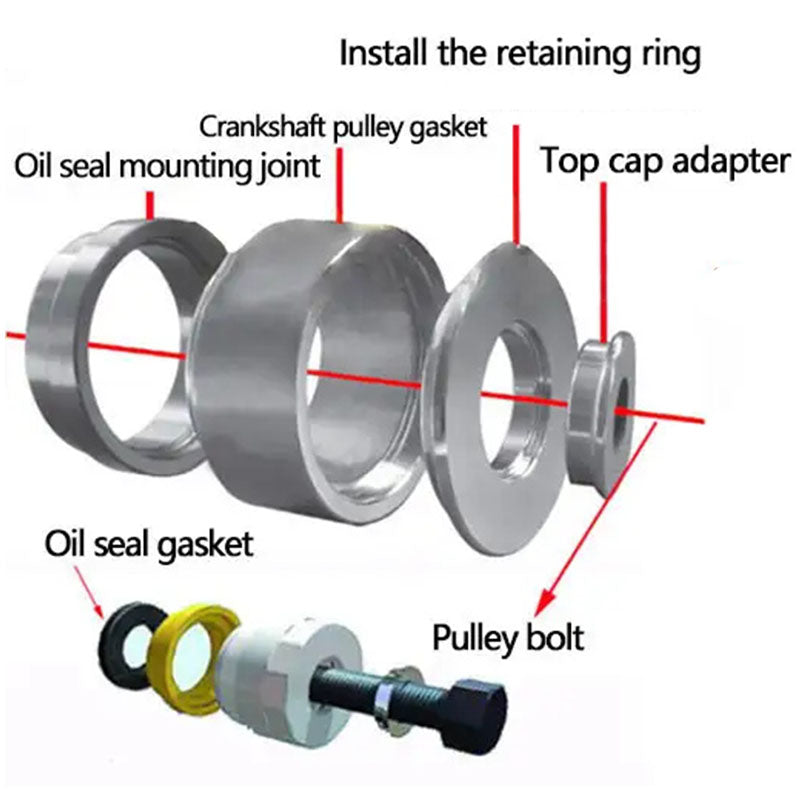 BowLift | Portable tool set for removal of cam and crankshaft seals
