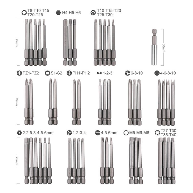 BowLift | 50 pieces of extended pieces with different shapes
