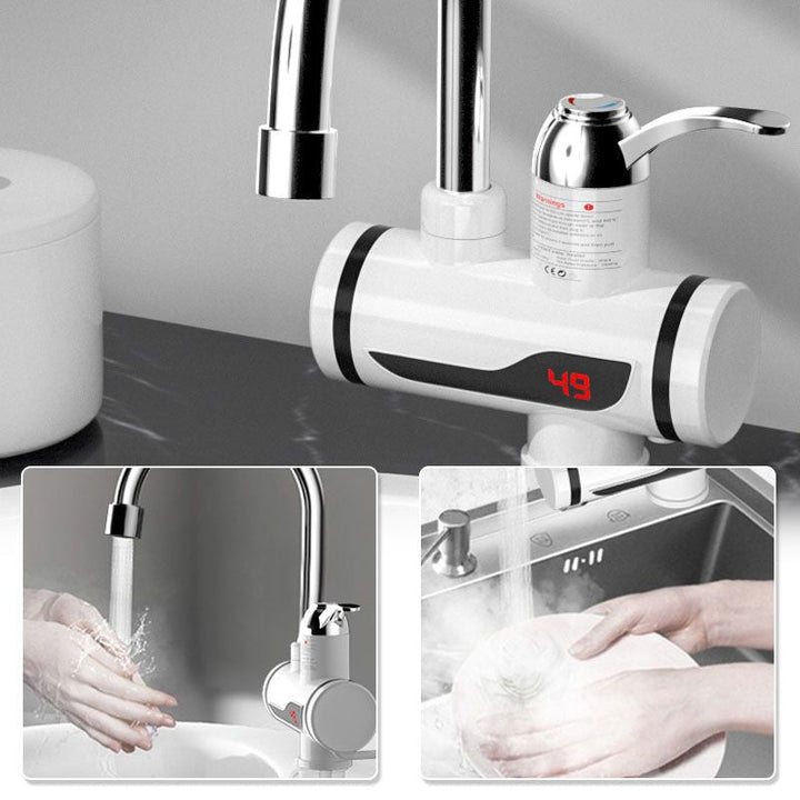 BowLift | HotFlow Instant Electric Water Heater Tap – Instant Hot Water for Kitchens & Bathrooms (3000W)