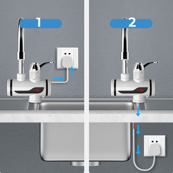 BowLift | HotFlow Instant Electric Water Heater Tap – Instant Hot Water for Kitchens & Bathrooms (3000W)
