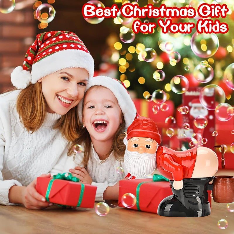 BowLift | Funny Santa bubble blower