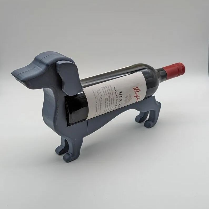 BowLift | Wine Bottle Holder Shaped Like A Dachshund