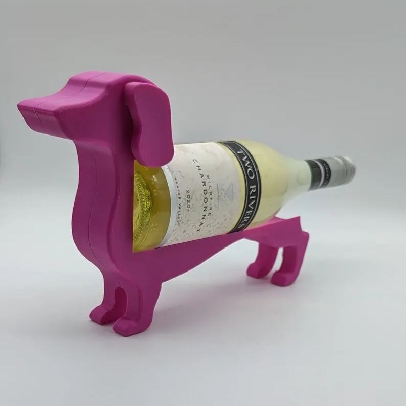 BowLift | Wine Bottle Holder Shaped Like A Dachshund
