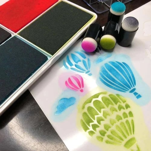 BowLift | DIY set for finger painting with sponge