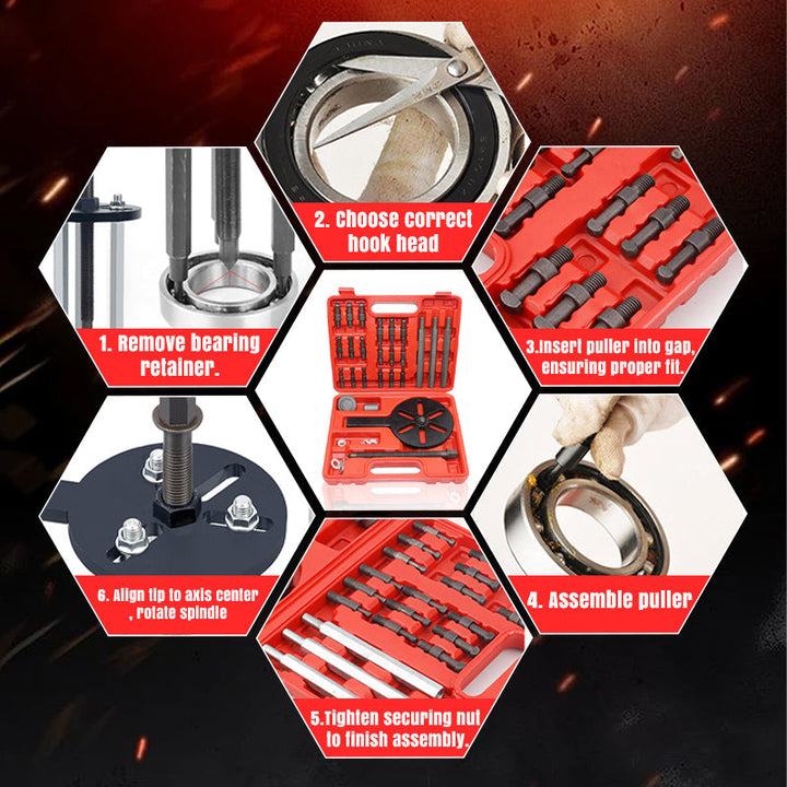 BowLift | Tool for Disassembly of Internal Bearing Puller