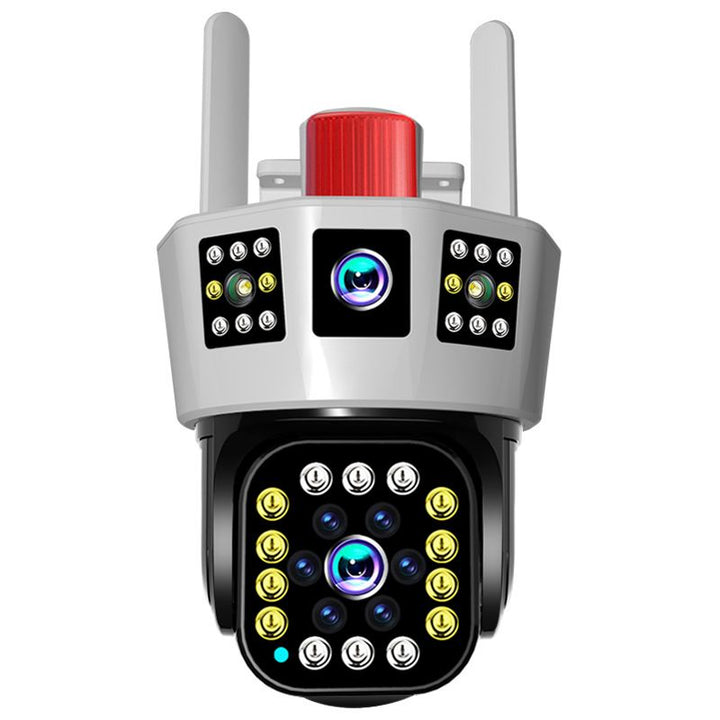 BowLift | 360° smart solar surveillance camera with three screens
