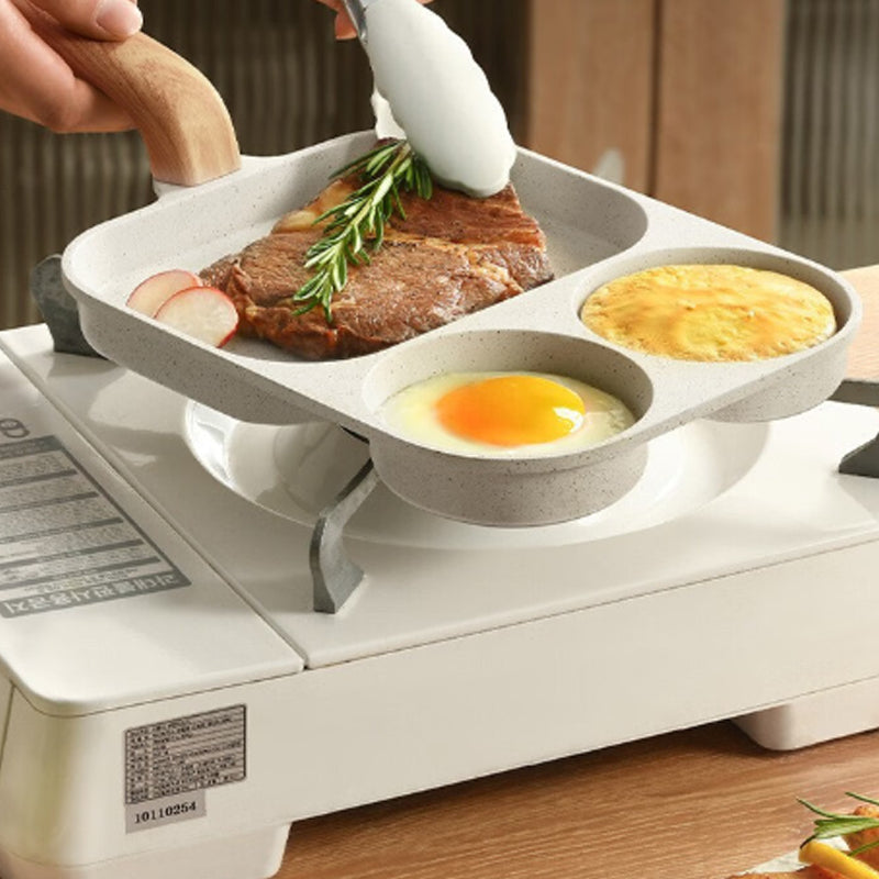 BowLift | 3-in-1 divided non-stick pan