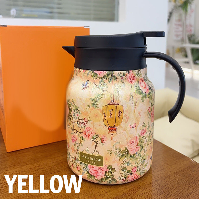 BowLift | Limited time discount1000 ml vacuum insulated teapot with strainer
