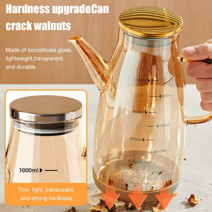 BowLift | Oil dispensing bottle with drip-free spout
