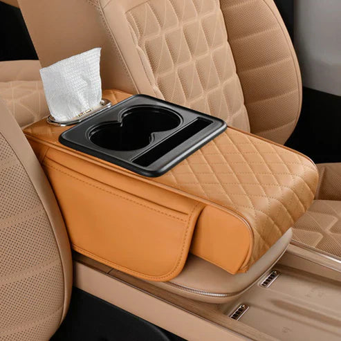 BowLift | Integrated multifunctional riser cushion for car armrests under pressure