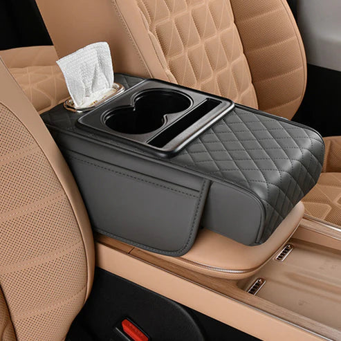 BowLift | Integrated multifunctional riser cushion for car armrests under pressure