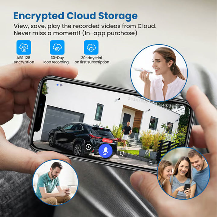 BowLift | Solar-powered surveillance camera - wireless WiFi IP camera