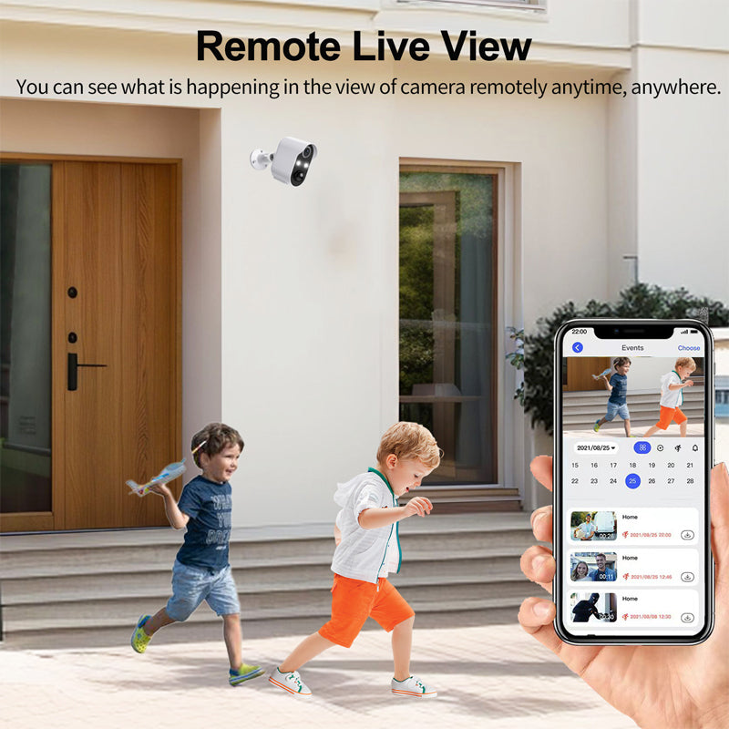 BowLift | Solar-powered surveillance camera - wireless WiFi IP camera