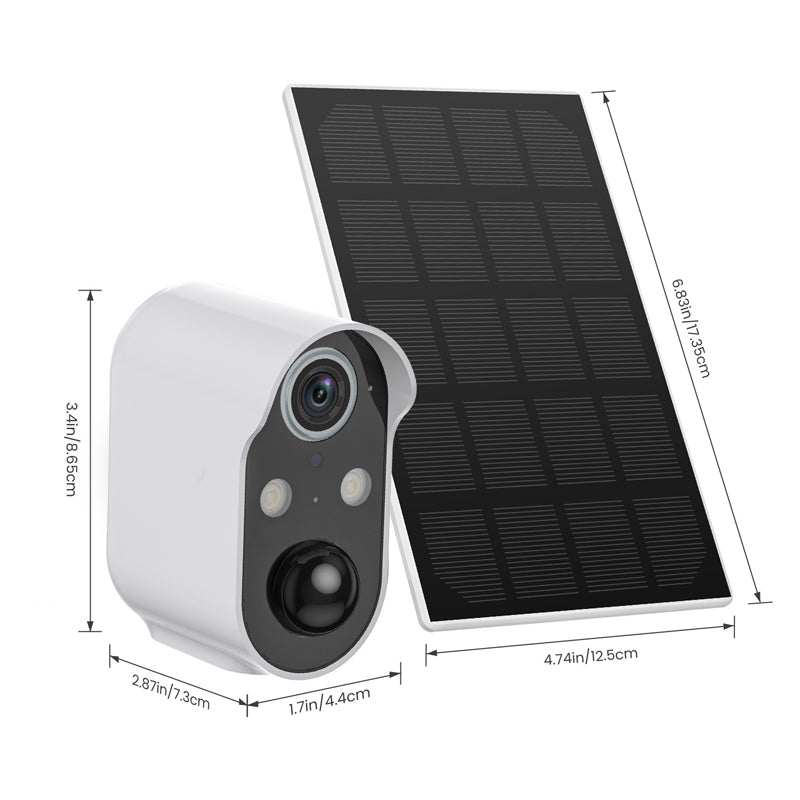 BowLift | Solar-powered surveillance camera - wireless WiFi IP camera