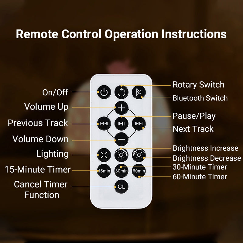 BowLift | Bluetooth night light projector