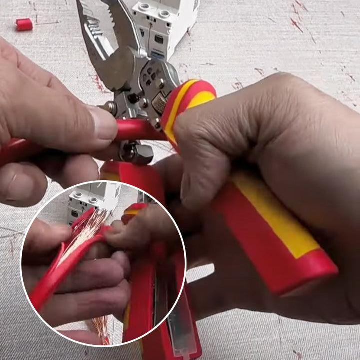 BowLift | Versatile wire stripping tool with current measurement