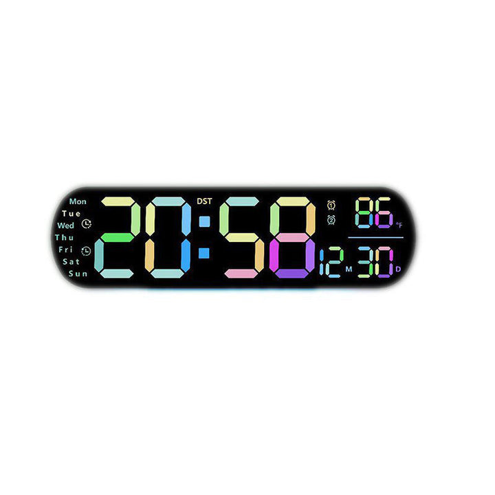 BowLift | Multifunctional Decorative LED Digital Wall Clock