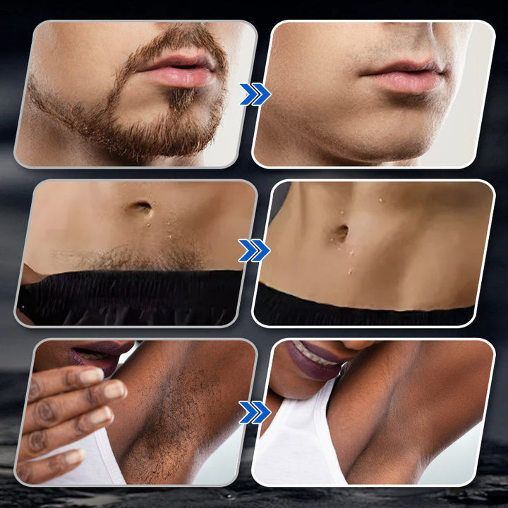 BowLift | Futuristic transparent mini electric smooth shaver
