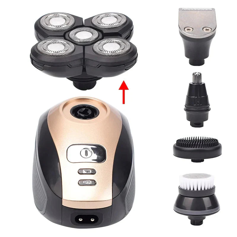 BowLift |  5-in-1 multifunctional 4D electric shaver
