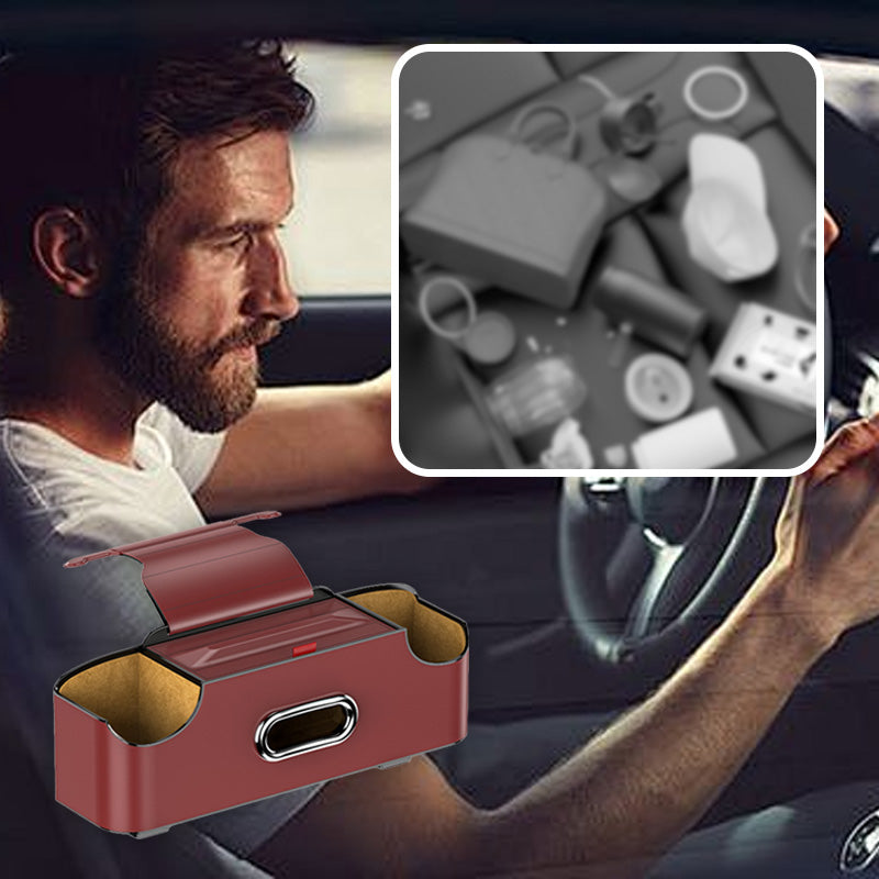 BowLift | Universal napkin box with hooks for the back seat