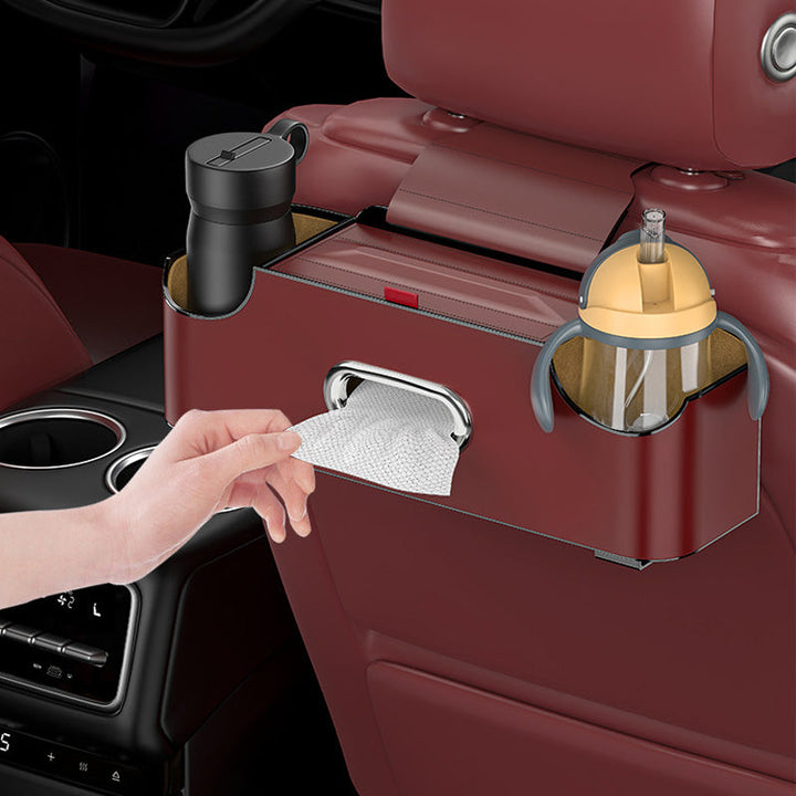 BowLift | Universal napkin box with hooks for the back seat